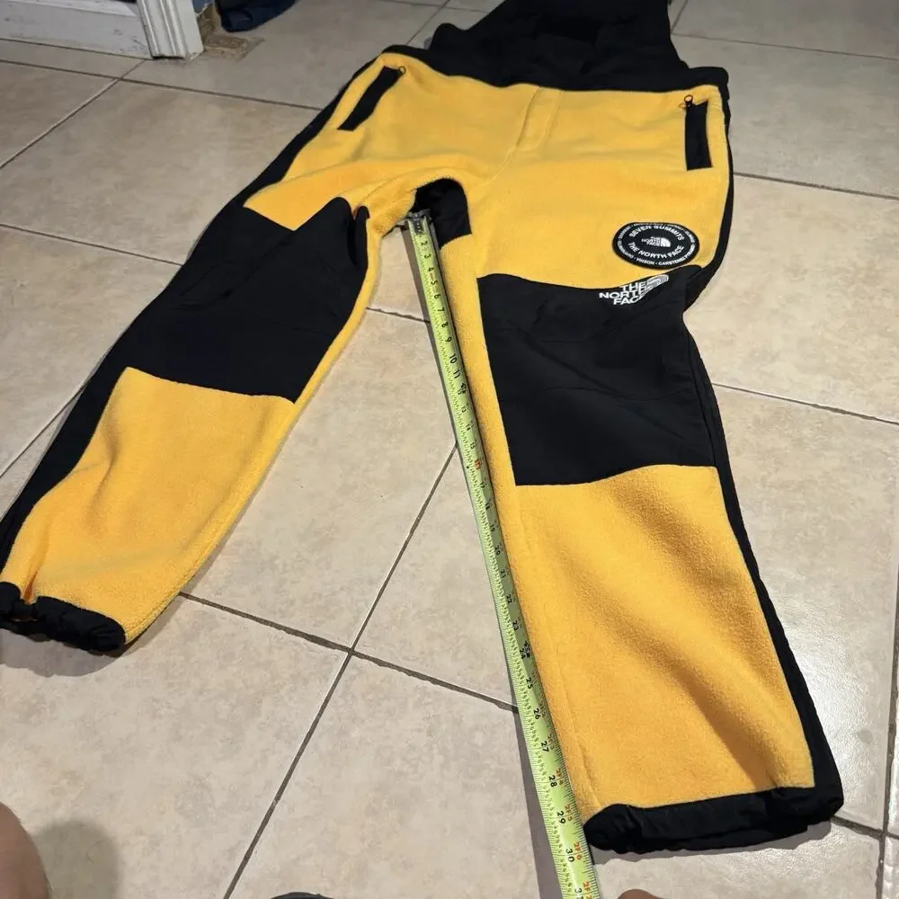The North Face Seven Summits Men’s M Yellow/Black Snow Bib Pants 32x34